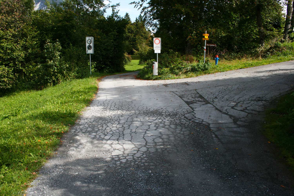 Sanierung Strasse Flims
