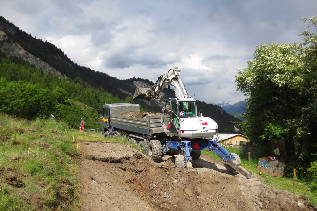Bauarbeiten Brienz/Brinzauls