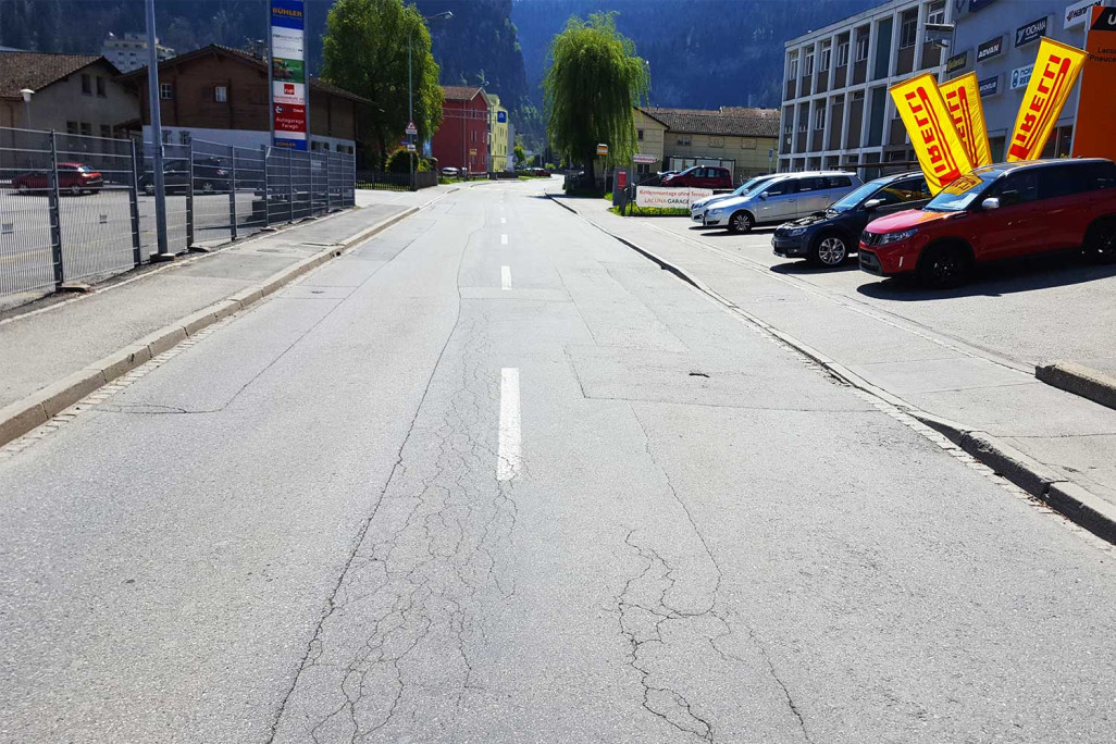 Thusis Erneuerung Compognastrasse HMQ