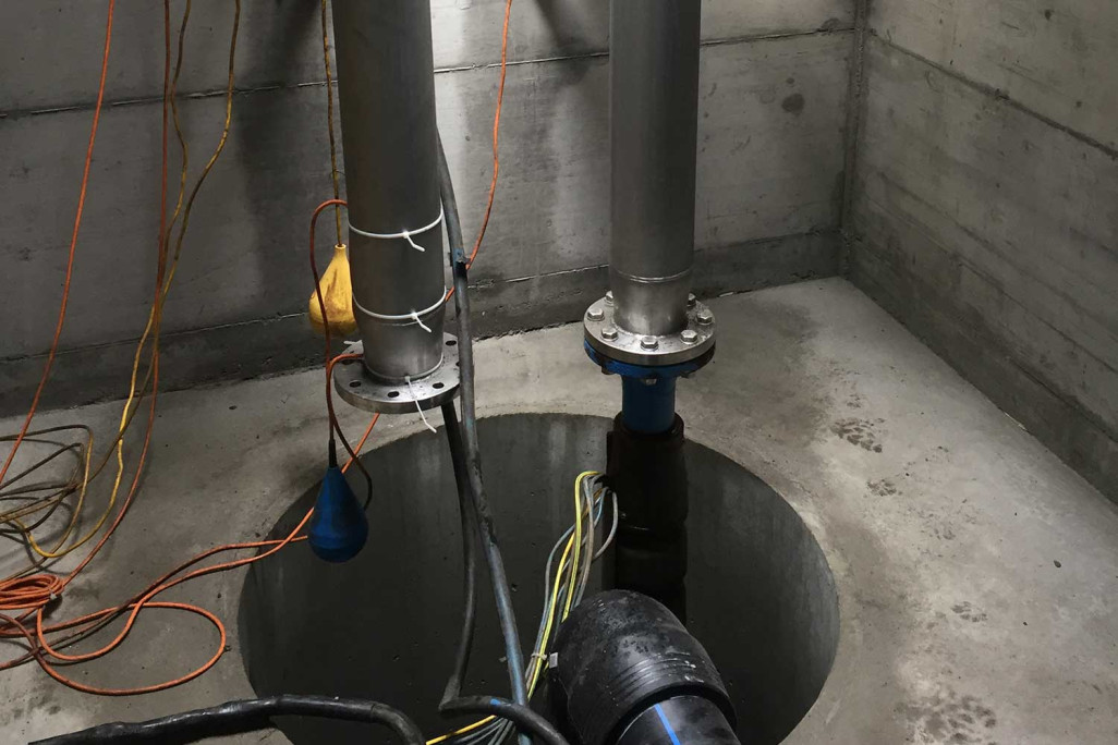 PLANAQUA Bauleitung Pumpwerk Tignez