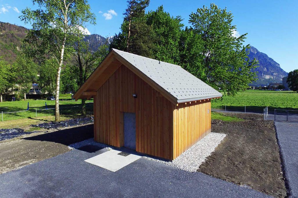 Ausbau Grundwasserpumpwerk Neugut, Vaduz FL
