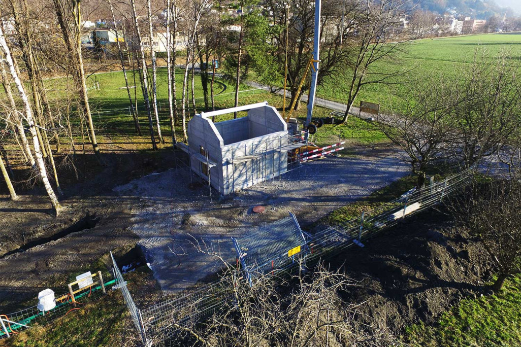 Sanierung Grundwasserpumpwerk Neugut, Vaduz FL