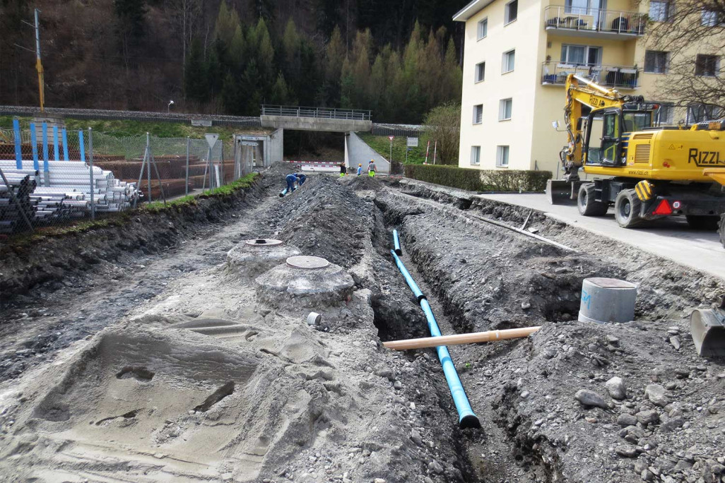 Thusis, Projektleitung Erneuerung Compognastrasse, HMQ AG
