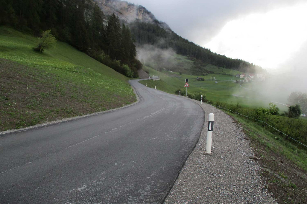Brienz/Brinzauls GR, Ausgleich Rutschkante, HMQ AG