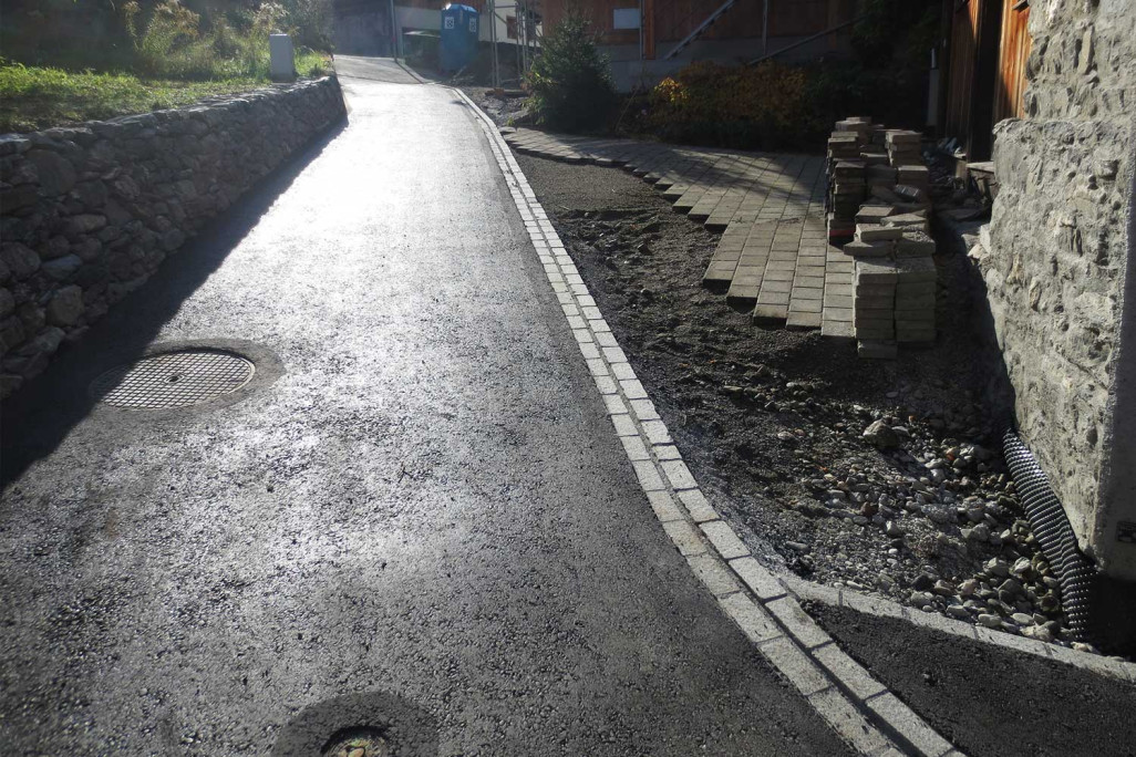 Almens, Bauleitung Sanierung Verbindungsstrasse, HMQ AG