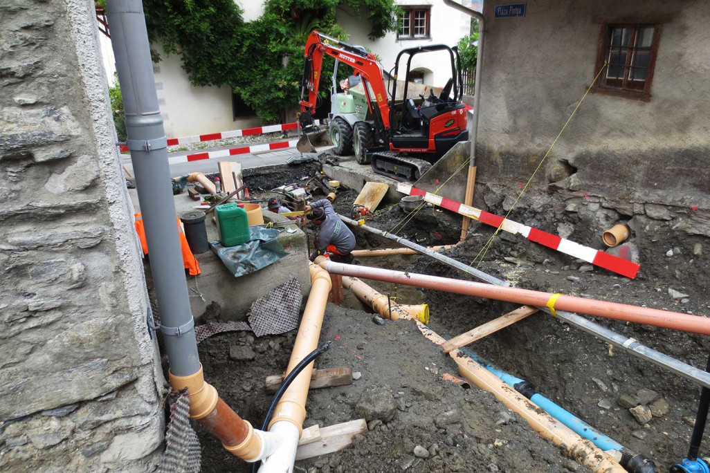 Almens, Planung Sanierung Verbindungsstrasse, HMQ AG