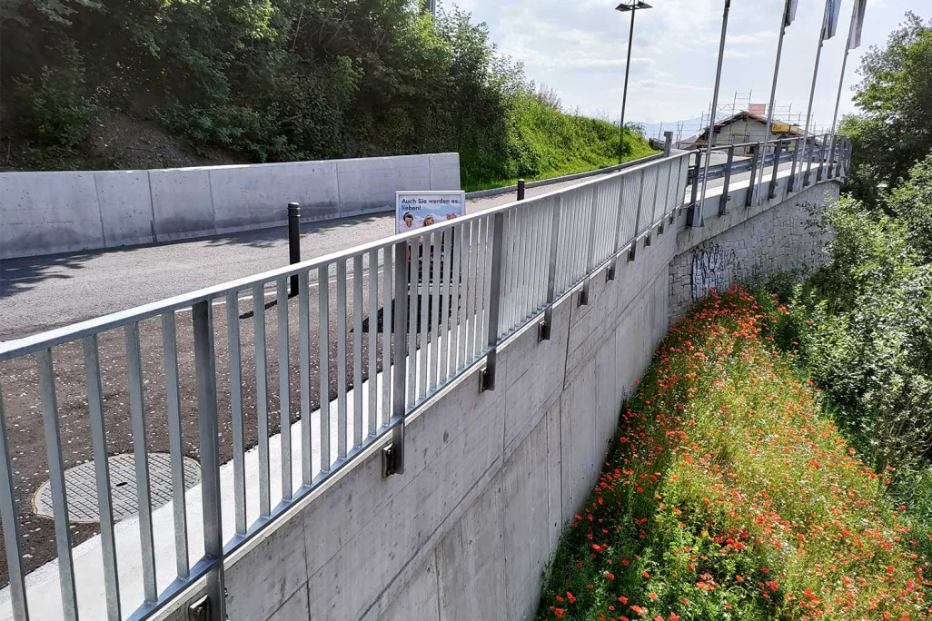 Flims GR, Ausführungsprojekt Zufahrtsstrasse Unterwerk Stenna, HMQ AG