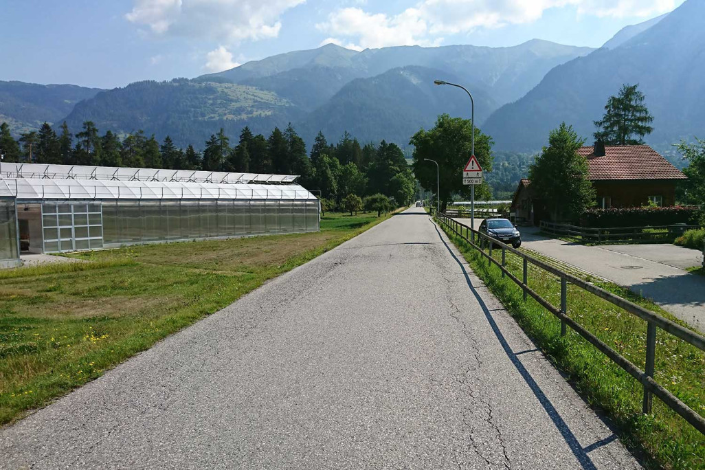 Cazis GR, Projektierung Ausbau Verbindungsstrasse Rodels, HMQ AG