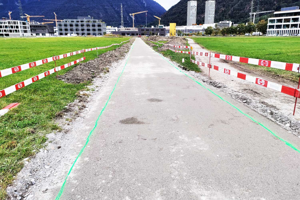 Chur GR, Planung Verlegung Veloweg La-Nicca-Strasse, HMQ AG