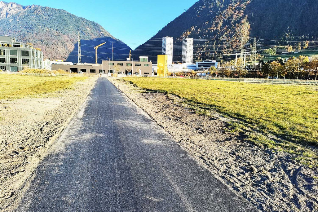 Chur GR, Verlegung Veloweg La-Nicca-Strasse, HMQ AG