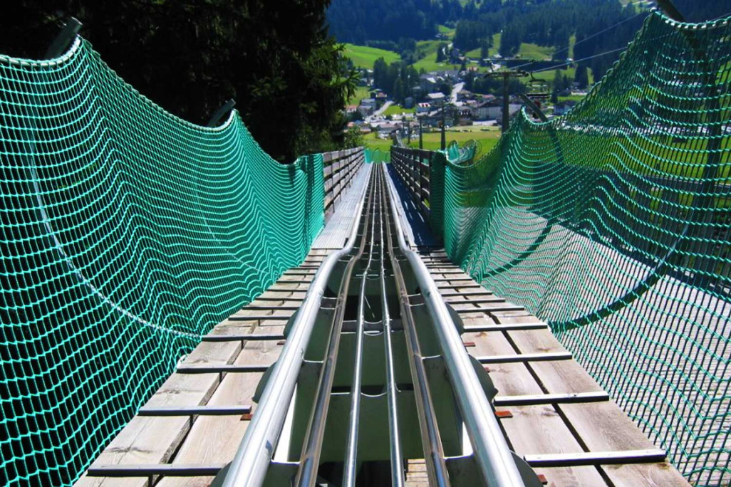 Linienführung Rodelbahn Pradaschier, Churwalden GR