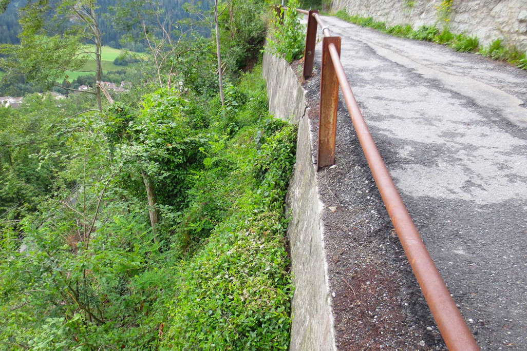 Variantenstudie Sanierung Dalauserweg Thusis GR
